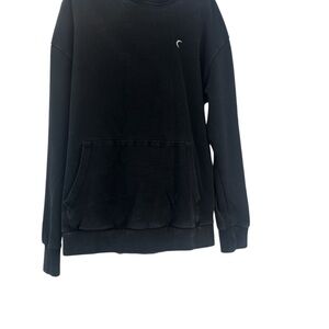 Black Women's ZYIA Relaxation Pocket Hoodie Sz S